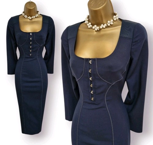 Karen millen dunkelblau - uk, 10