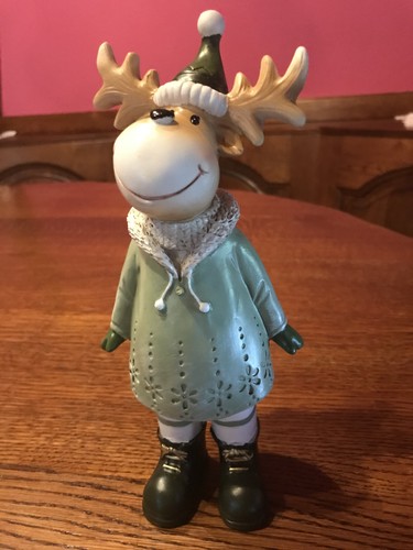 Hirsch deko tierfigur - hirsch,