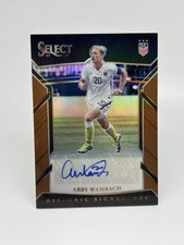 2017-18 Panini Select Soccer - Abby Wambach USA /49 Historic Auto HS-WAM PRIZM