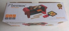Bestron Raclette für 1 bis 2 Personen, Mini Tischgrill mit zwei Pfännchen, 350 W