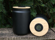 Curing Glas/Aufbewahrungsdose mit Hygrometer  – luftdicht für Kräuter