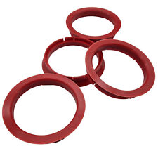 4x Zentrierringe 72,5 - 64,1 | 72.5 auf 64.1 | kompatibel mit Borbet | Rot