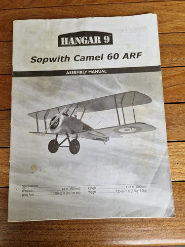 Manual hangar sopwith camel - hangar,