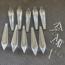 10x Kristall Glas für Lüster