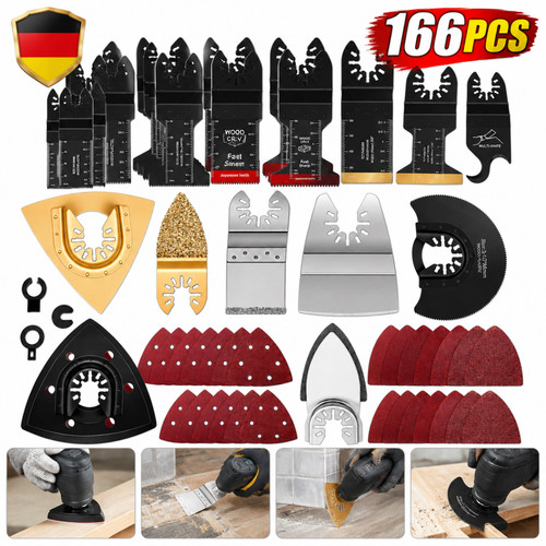 166pc multitool zubehör - 166pc,