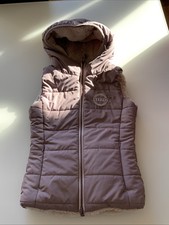 Mädchen, ? Weste, ?Reitweste, Wendeweste, Steeds, lila, Plüsch, Größe 140