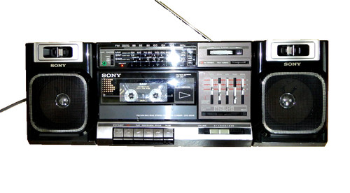 Sony cfs 1000l boombox radio - cfs-1000l,