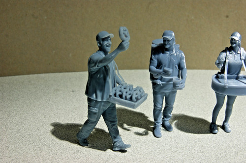 Figur brezel verkäufer - figur, brezel-verkäufer