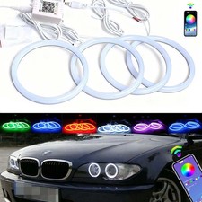 4Pcs RGB LED Angel Eyes Halo