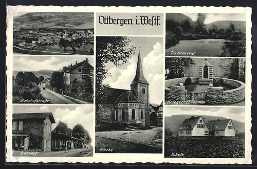 Ottbergen westf - ak, i.