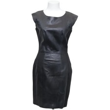 H&M, Lederkleid, Größe: 38