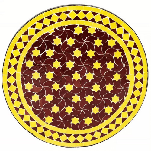 Marokkanische mosaikplatte - marokkanische,