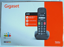 Gigaset E290 Senioren DECT-Telefon (inkl. Netzteil, Telefonkabel und Akkus)