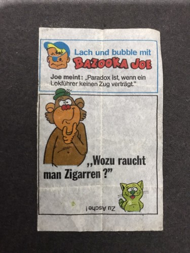 Bazooka joe deutscher kaugummi - bazooka,