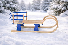 Faltschlitten Holz mit
