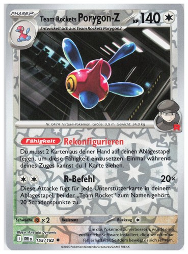 Team rocket porygon z - team, porygon-z