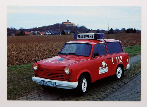 Feuerwehr postkarte - feuerwehr,