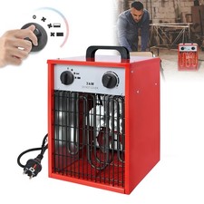 3KW Elektro Heizgerät Elektroheizer Bauheizer Heizlüfter Elektroheizung Heizung