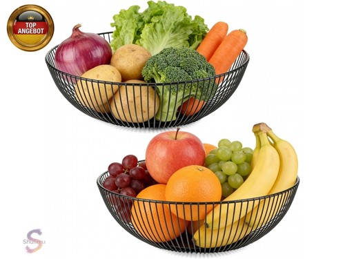 Stück obstschale metall - stück,