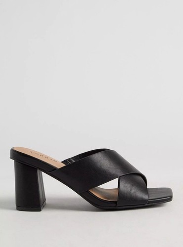High heel pantoletten - high,