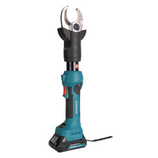 ZUPPER Akku hydraulisch Kabelschneider Kabelschere Schneidwerkzeug 50KN 2x Akkus