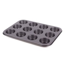Benson 13203 Muffinform für 12 Muffins antihaftbeschichtet