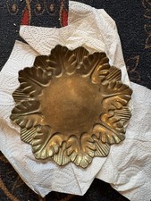 Messingschalle BOHO-Stil Blume