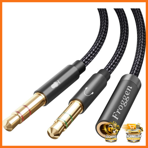 Audio splitter adapter 5mm - splitter, 3,5mm