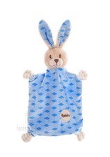 KIK ergee Schmusetuch Hase blau Kuscheltuch Schnuffeltuch Rabbit Baby Spielzeug