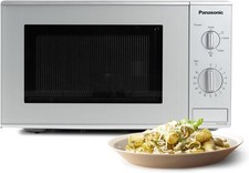 Panasonic NN-E221MMEPG Solo-Mikrowelle mit 25 cm Glasdrehteller, 20 Liter, 800 W