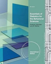 Essentials of Statistics for