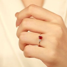 Natürlich Rubin Und Diamanten