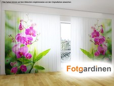 Fotogardinen "Orchidee"