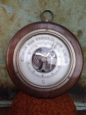 Altes Barometer   -  Lufft  -  Durchmesser  11,9 cm