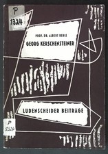 Georg Kerschensteiner; Vortrag