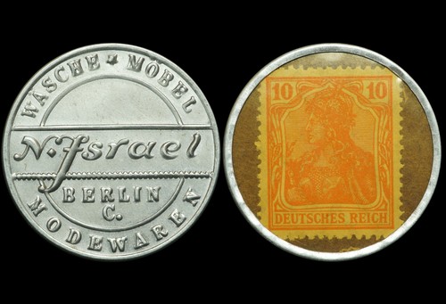 Briefmarkenkapselgeld 10 - briefmarkenkapselgeld:,