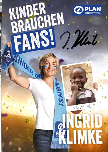 Autogramm reiten ingrid klimke - autogramm,