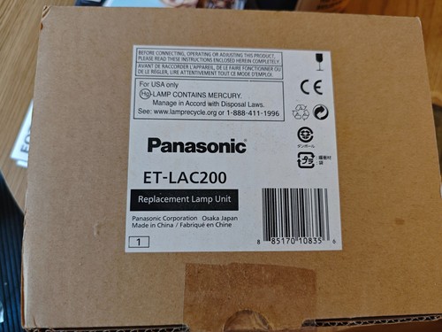 Panasonic ersatzlampe - panasonic,