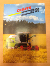 CLAAS Dominator 68S Spezial 48S Prospekt traktor tractor Brochure 46