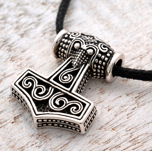 Anhänger silber 925 thor - silber,
