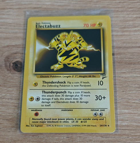 Pokémon karte elektek - karte,