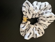 Celine Scrunchie  - Weiß