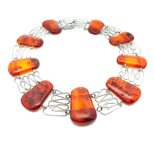 Art deco bernstein collier - deco,