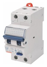 GEWISS GW95327 FI/LS-Schalter (RCBO) 16A, 2-Polig, 30mA, B-Charakteristik, Typ-A