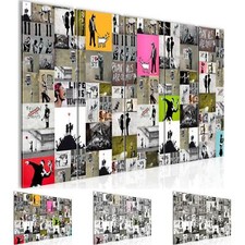 Bilder Set XXL Collage Banksy