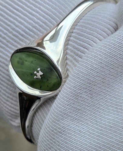Silber 835 armreif - 835, jade