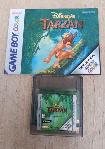 Tarzan nintendo gameboy color - tarzan,