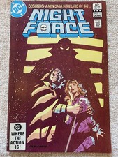 NIGHT FORCE #11 DC Comics 1983