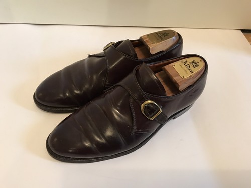 Alden monk burgundy cordovan - burgundy,,