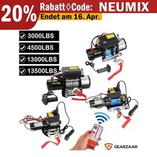 Elektrische Seilwinde 12V